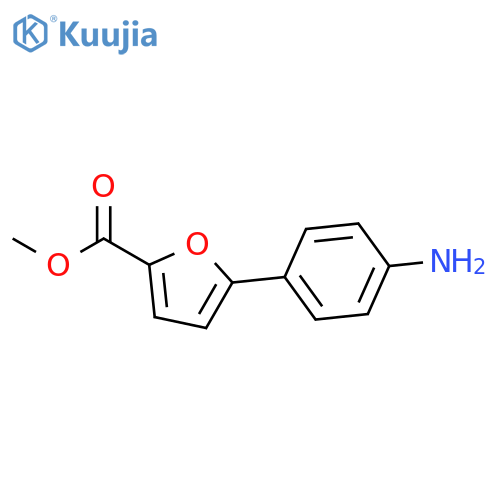 5-(4-Aminophenyl)furan-2-carboxylic acid methyl ester structure