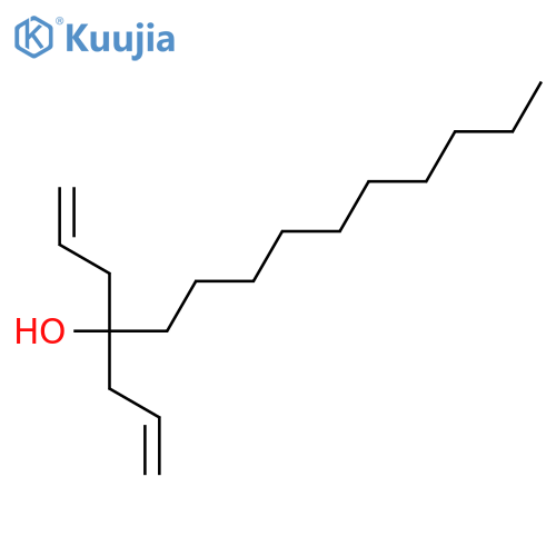 1-TETRADECEN-4-OL, 4-(2-PROPENYL)- structure