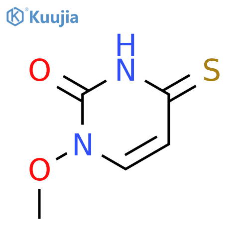 2(1H)-Pyrimidinone, 3,4-dihydro-1-methoxy-4-thioxo- structure