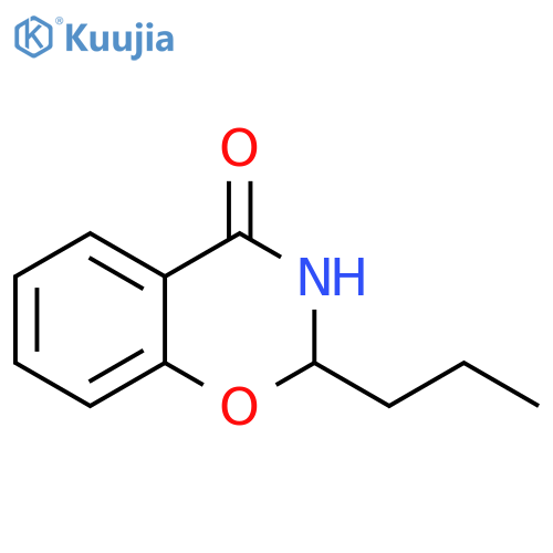 4H-1,3-Benzoxazin-4-one, 2,3-dihydro-2-propyl- structure