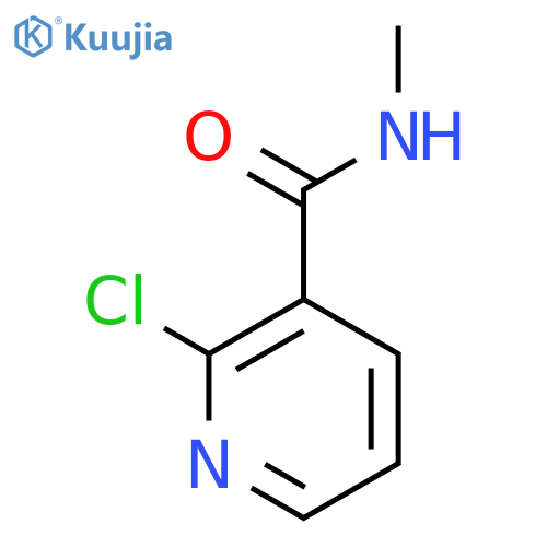 2-Chloro-N-methylnicotinamide structure