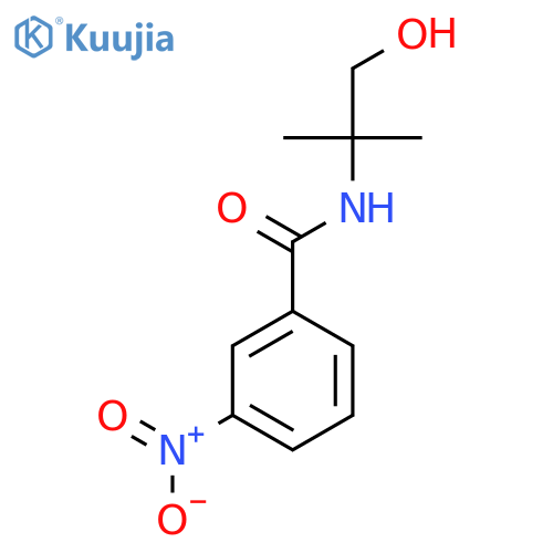 N-(2-Hydroxy-1,1-dimethylethyl)-3-nitrobenzamide structure