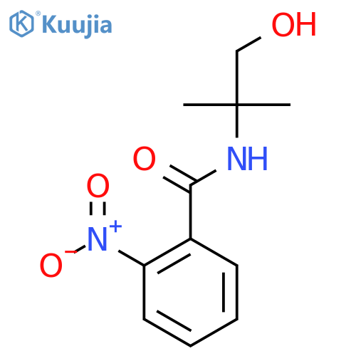N-(2-Hydroxy-1,1-dimethylethyl)-2-nitrobenzamide structure