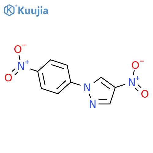 1H-Pyrazole, 4-nitro-1-(4-nitrophenyl)- structure