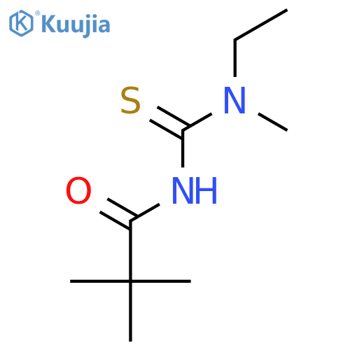 PROPANAMIDE, N-[(ETHYLMETHYLAMINO)THIOXOMETHYL]-2,2-DIMETHYL- structure