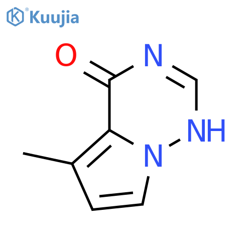 5-methyl-3H,4H-pyrrolo[2,1-f][1,2,4]triazin-4-one structure