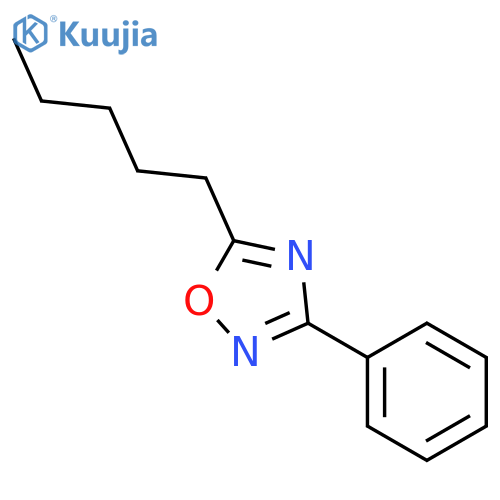 1,2,4-OXADIAZOLE, 5-PENTYL-3-PHENYL- structure