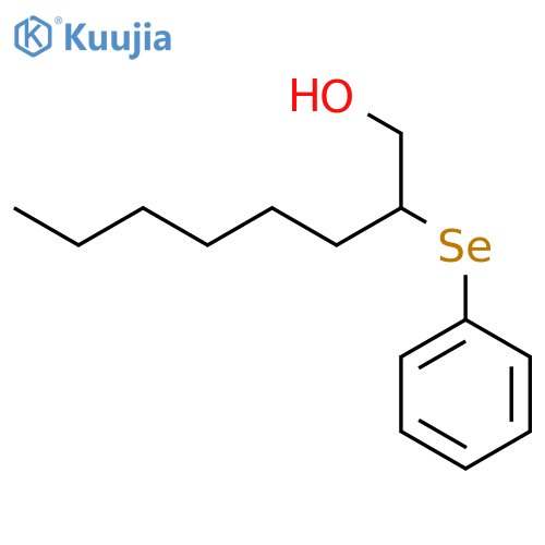 1-Octanol, 2-(phenylseleno)- structure