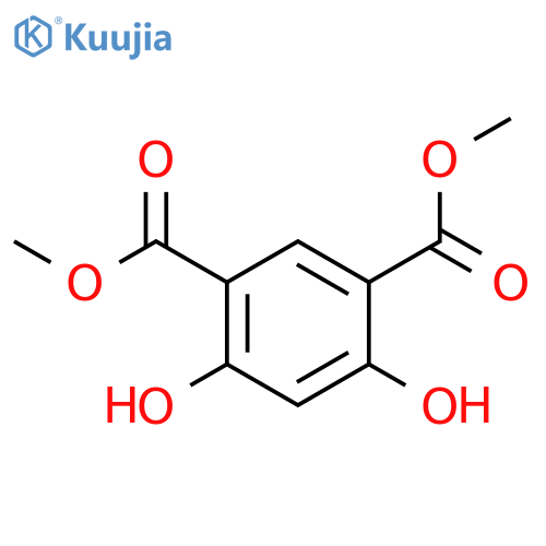 1,3-Benzenedicarboxylic acid, 4,6-dihydroxy-, dimethyl ester structure