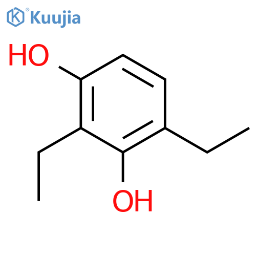 2,4-Diethylbenzene-1,3-diol structure