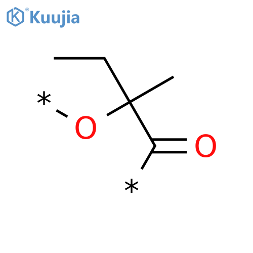 Poly[oxy(1-ethyl-1-methyl-2-oxo-1,2-ethanediyl)] structure
