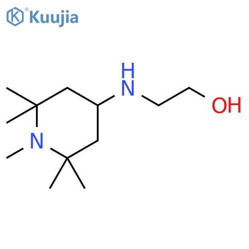 ETHANOL, 2-[(1,2,2,6,6-PENTAMETHYL-4-PIPERIDINYL)AMINO]- structure