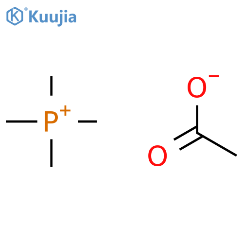 Phosphonium, tetramethyl-, acetate structure