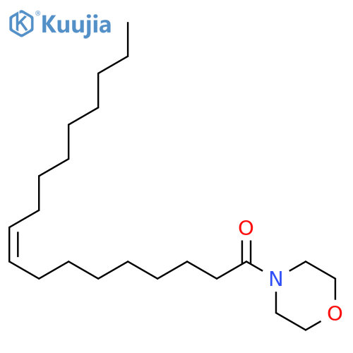 Morpholine,4-[(9Z)-1-oxo-9-octadecenyl]- (9CI) structure