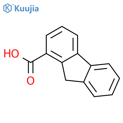 9H-Fluorenecarboxylic acid structure