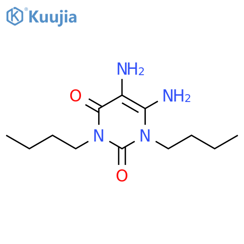 1,3-Dibutyl-5,6-diaminouracil structure