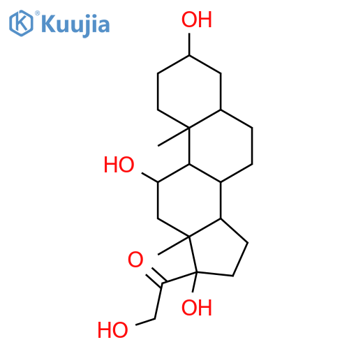 Tetrahydrocortisol structure