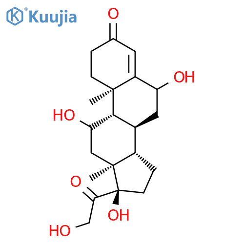 6b-Hydroxy Cortisol structure