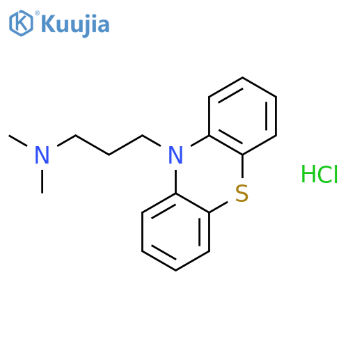 Promazine Hydrochloride structure