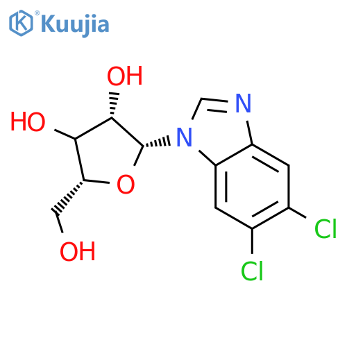 5,6-Dichlorobenzimidazole riboside structure