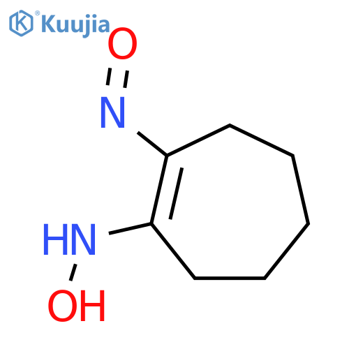 (1Z,2E)-cycloheptane-1,2-dione dioxime structure