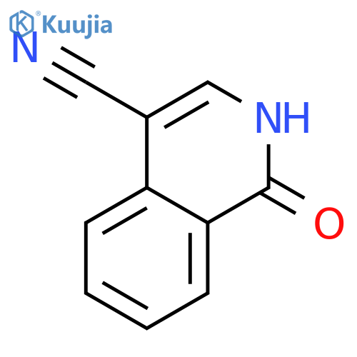 1-Oxo-1,2-dihydroisoquinoline-4-carbonitrile structure