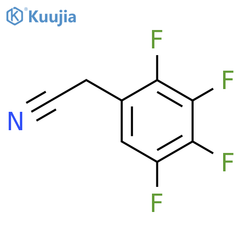 2,3,4,5-tetrafluorophenylacetonitrile structure