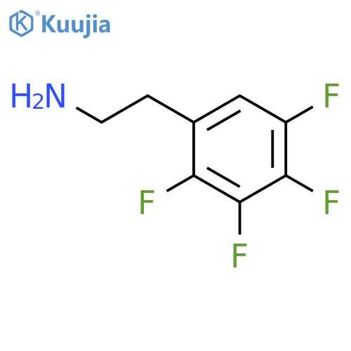 2-(2,3,4,5-tetrafluorophenyl)ethan-1-amine structure