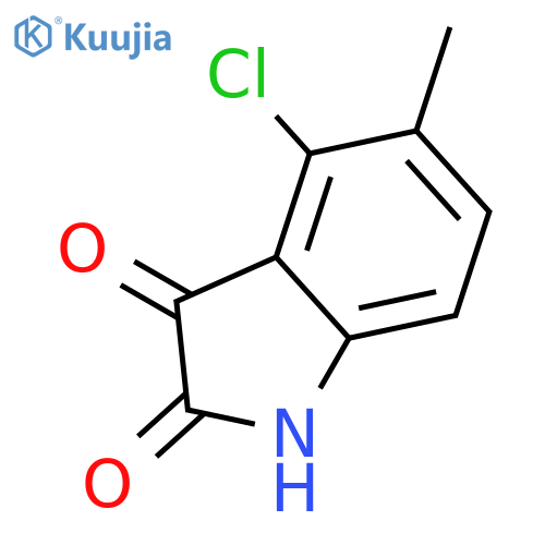 4-Chloro-5-methylisatin structure