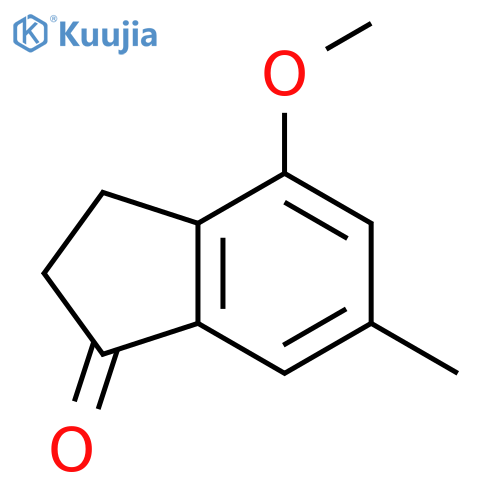 1H-Inden-1-one, 2,3-dihydro-4-methoxy-6-methyl- structure