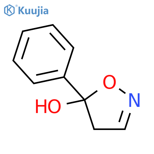 5-Isoxazolol, 4,5-dihydro-5-phenyl- structure