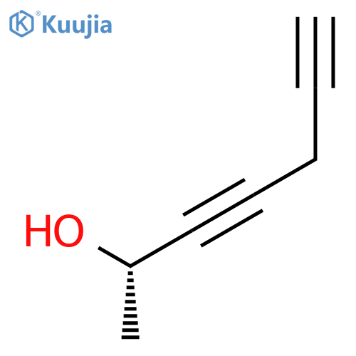3,6-Heptadiyn-2-ol, (2S)- structure