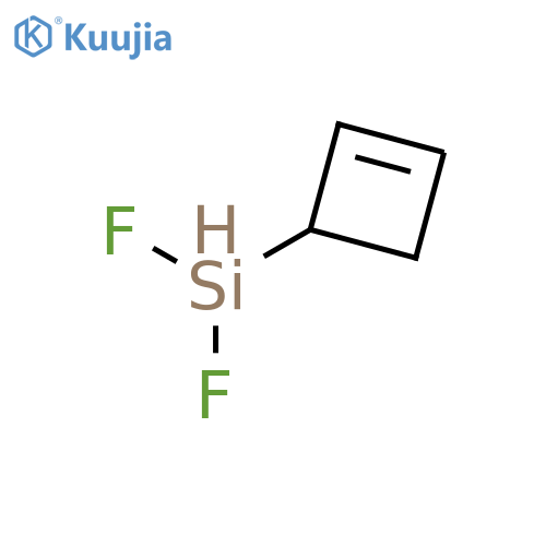 Silane, 2-cyclobuten-1-yldifluoro- structure