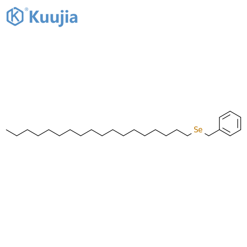 Benzene, [(octadecylseleno)methyl]- structure