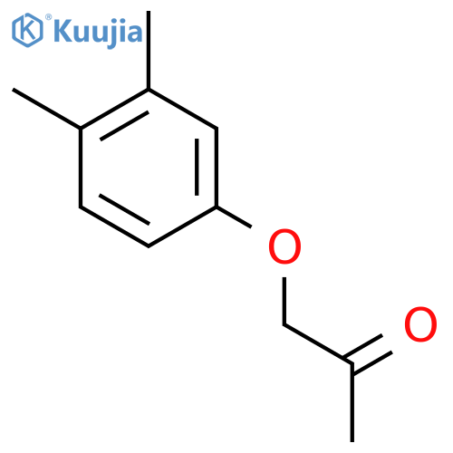 2-PROPANONE, 1-(3,4-DIMETHYLPHENOXY)- structure