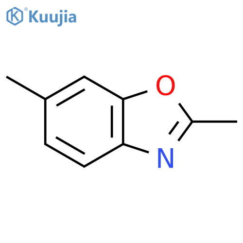 Benzoxazole,2,6-dimethyl- structure