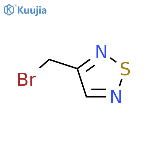 3-(bromomethyl)-1,2,5-thiadiazole structure