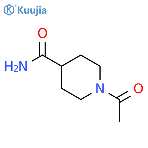 1-Acetylpiperidine-4-carboxamide structure
