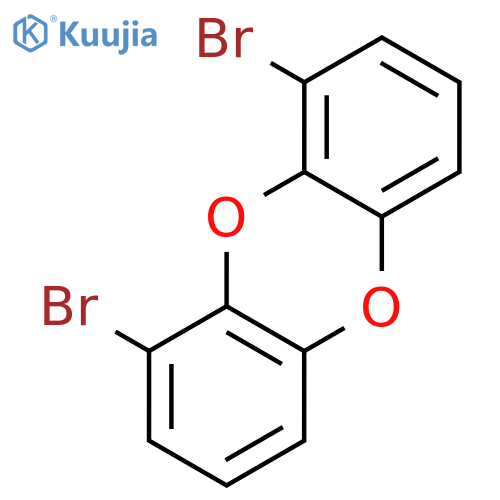 Dibenzo[b,e][1,4]dioxin, 1,9-dibromo- structure