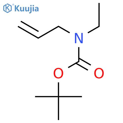 Carbamic acid, ethyl-2-propenyl-, 1,1-dimethylethyl ester structure