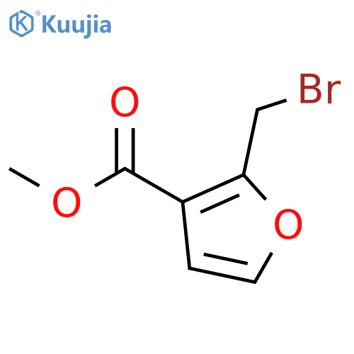 Methyl 2-(bromomethyl)-3-furoate structure