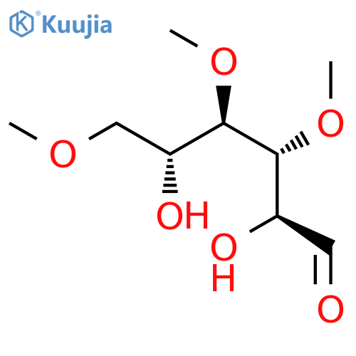 D-Mannose, 3,4,6-tri-O-methyl- structure