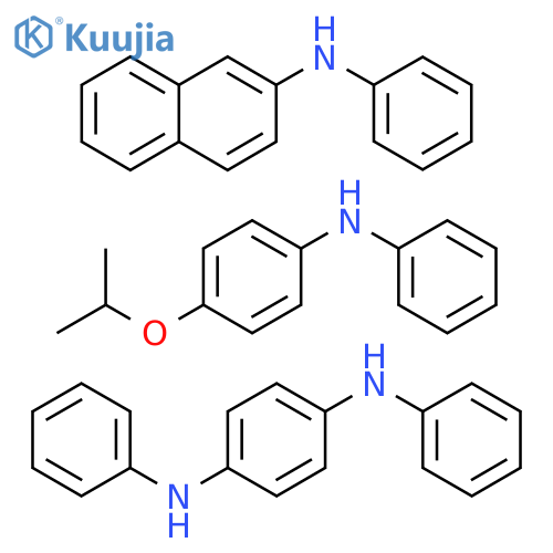 1,4-Benzenediamine, N,N'-diphenyl-, mixt. with 4-(1-methylethoxy)-N-phenylbenzenamine and N-phenyl-2-naphthalenamine (9CI) structure