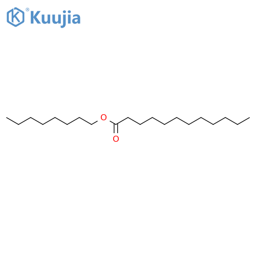 Dodecanoic acid, octylester structure