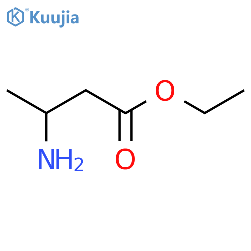 Ethyl 3-aminobutanoate structure