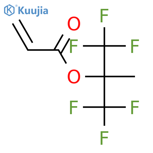 Hexafluoro-2-methylisopropyl Acrylate structure