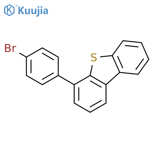 4-(4-Bromophenyl)dibenzothiophene structure