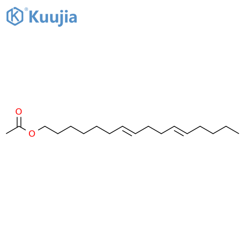 7,11-Hexadecadien-1-ol, acetate, (E,E)- structure