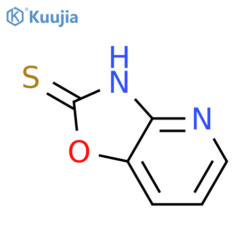 Oxazolo4,5-bpyridine-2(3H)-thione structure