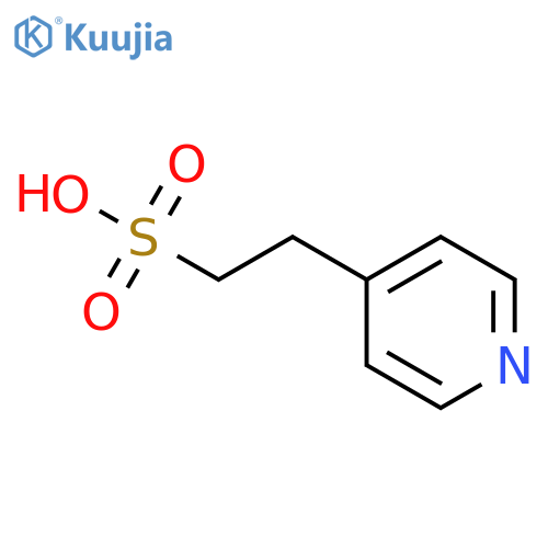 2-(4-Pyridyl)ethanesulfonic Acid structure